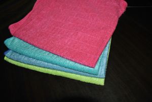 TP-021 Shiny Weft-knitted Square Cloth